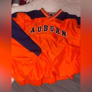 58 sports Auburn windbreakers Vintage pull over